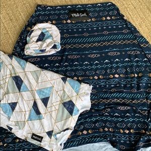 Milk snob nursing cover and new baby set